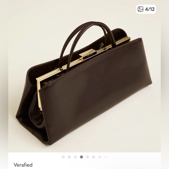 Verafied Chocolate Eclair Bag 3-in-1 Clutch, Shoulder Bag, Top Handle Bag - Picture 2 of 7